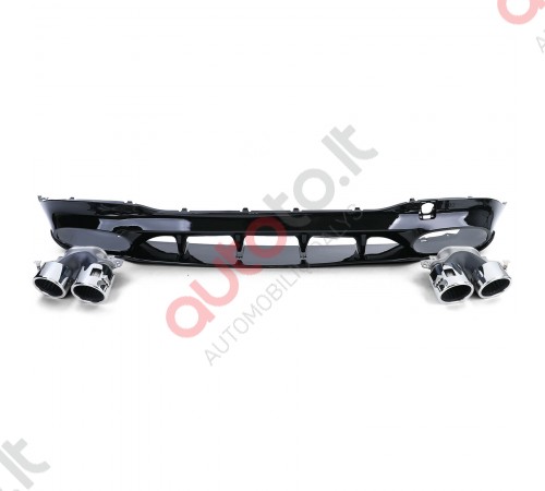 Mercedes CLA 45 AMG W118, C118 galinis difuzorius